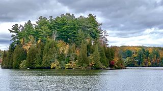 La Echo Island, Quebec, Canada