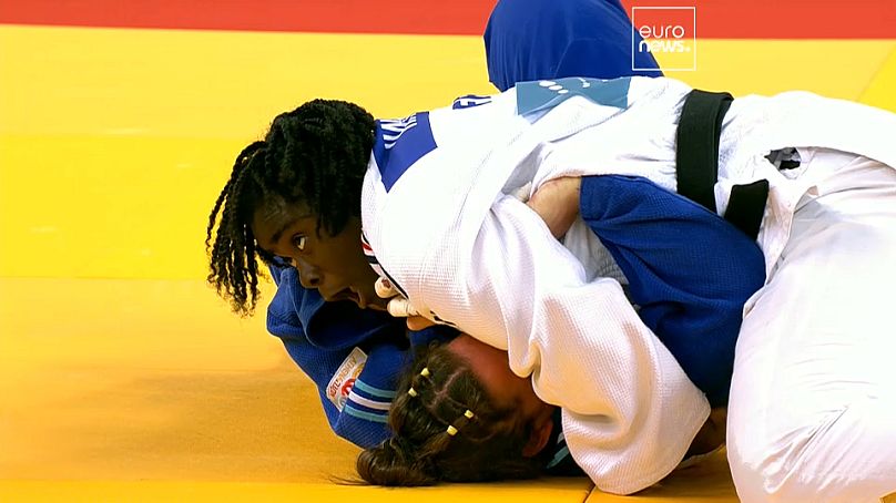 French judoka Coralie Hayme won her first gold at a Grand Prix in Zagreb, September 15, 2024