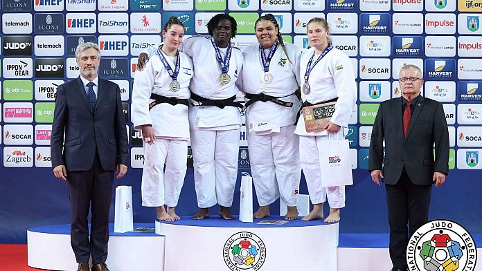 Les poids lourds mis à l'honneur lors de la 3e journée du Grand prix de Judo de Zagreb 2024