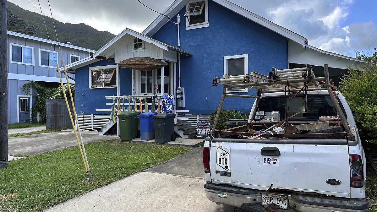 La maison de Ryan Wesley Routh à Kaaawa, Hawaii, le 14 septembre 2024