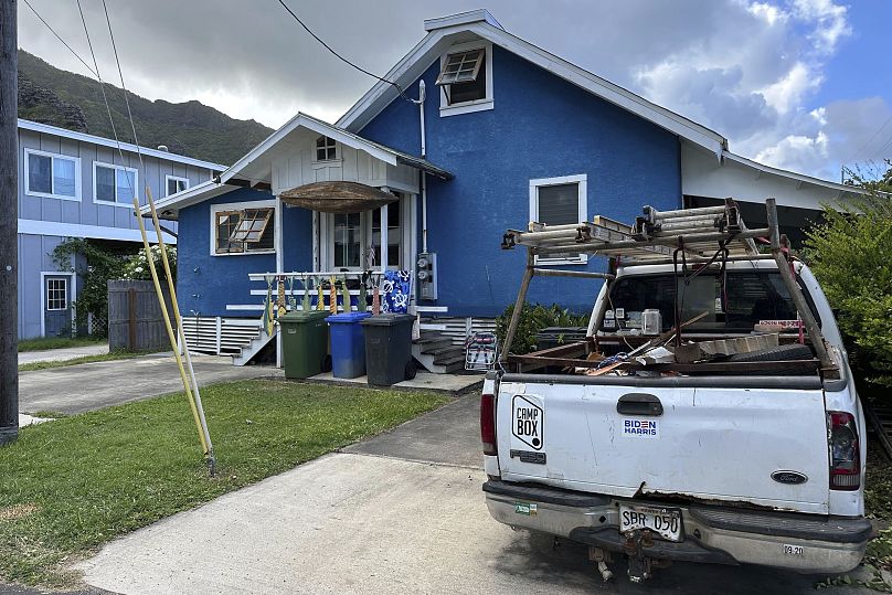 The house of Ryan Wesley Routh seen in Kaaawa, Hawaii, September 14, 2024