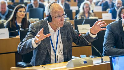 Andriukaitis during the SANT Committee constitutive meeting.