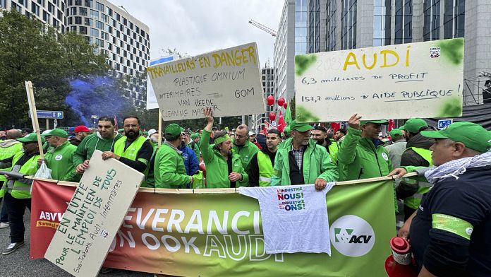 Belgio: la polizia interviene durante i negoziati di Audi Bruxelles tra sindacati e azienda
