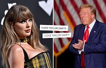 Les réactions contre le message de haine de Donald Trump s'intensifient : "J'AIME TAYLOR SWIFT".