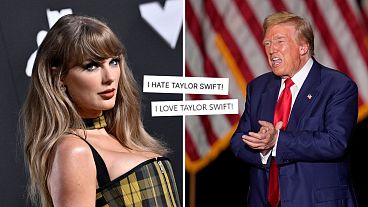 Donald Trump'ın 'NEFRET' paylaşımına karşı tepkiler yoğunlaşırken 'TAYLOR SWIFT'İ SEVİYORUM!