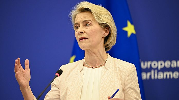 Ue, si attende annuncio di commissari e portafogli da parte von der Leyen a Strasburgo