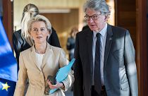 Ursula von der Leyen and Thierry Breton had a public falling out.