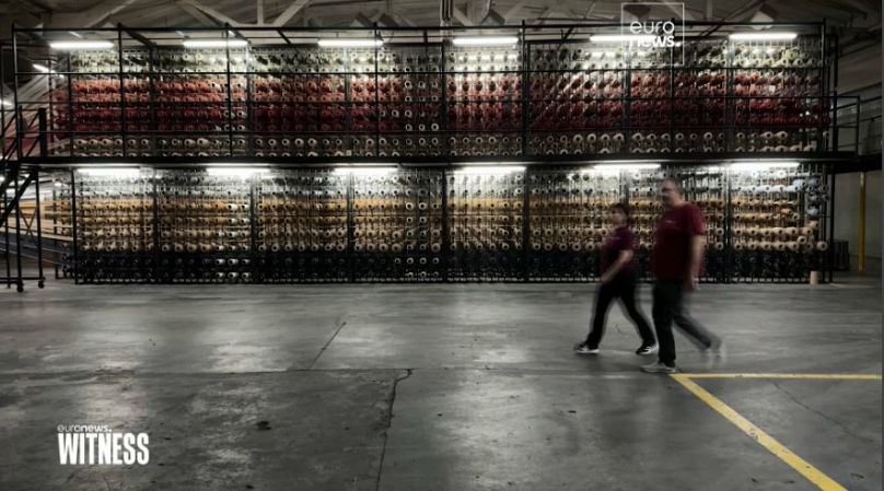 Zu Besuch in der Teppich-Fabrik in Covoare.