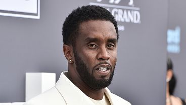 O magnata da música e empresário Sean "Diddy" Combs chega aos Billboard Music Awards, a 15 de maio de 2022, em Las Vegas