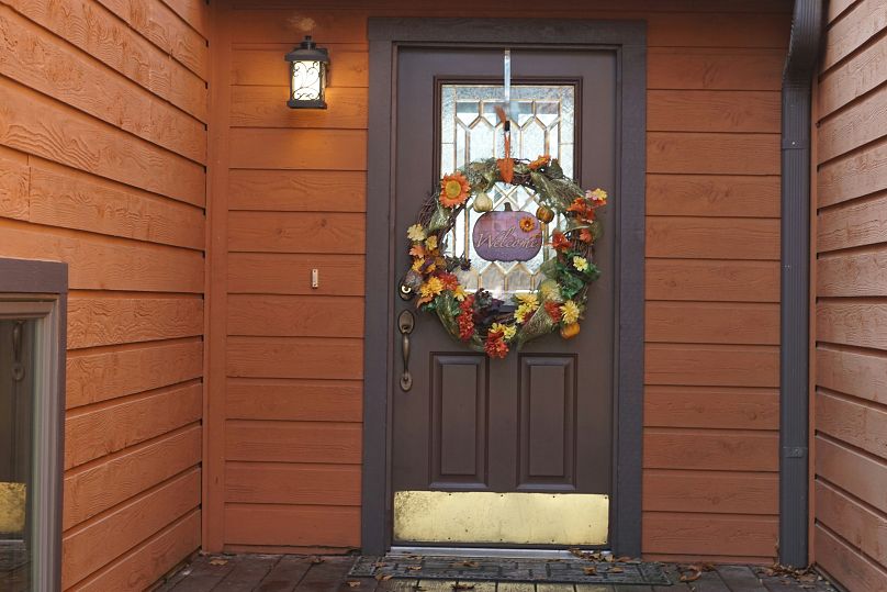 Autumn-themed doorscapes have become popular, which see users upgrade their entranceways with seasonal decorations. 