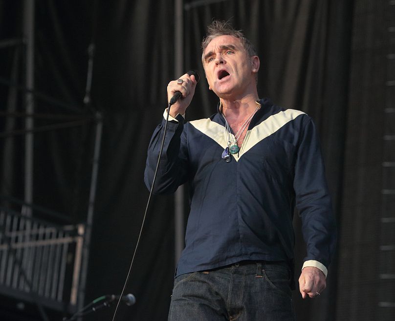 Morrissey, formerly of the band The Smiths, performs on Day 2 of the 2015 Firefly Music Festival at The Woodlands on Friday, June 19, 2015