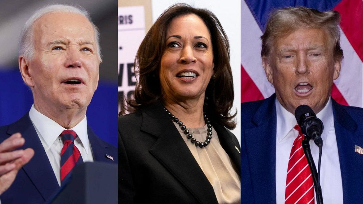 Biden, Harris és Trump