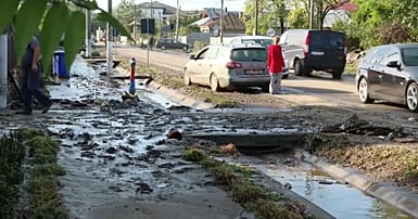 Severe flooding causes widespread devastation in Romania's Galati ...