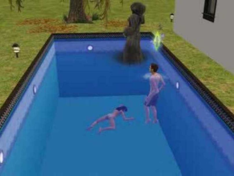 Drowning Sims is a popular pastime for some players. 