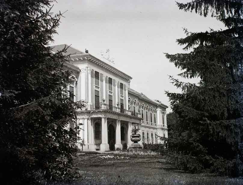 A Pollack Mihály által tervezett soponyai kastély 1902-ben 