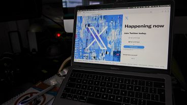 A view of a laptop shows the Twitter sign-in page with their logo, in Belgrade, Serbia, Monday, July 24, 2023