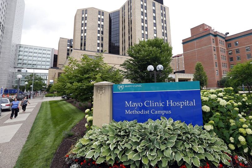 مستشفى Mayo Clinic، الثلاثاء، 2 يوليو، 2019، في روتشستر، مينيسوتا.