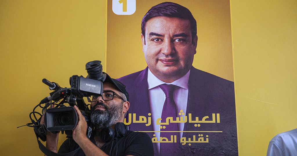 A Tunisian presidential candidate sentenced to 20 months vows to campaign from prison