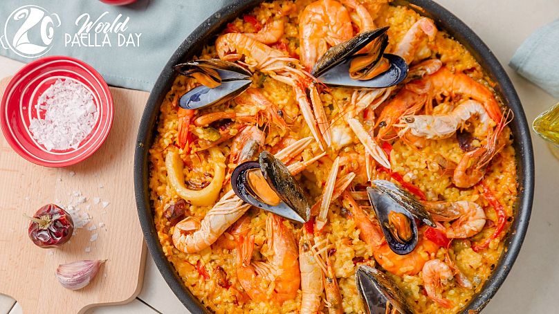 Mmm, paella. 