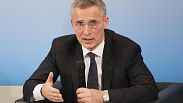 NATO Genel Sekreteri Jens Stoltenberg, 18 Şubat 2018 Cumartesi günü Almanya'nın Münih kentinde düzenlenen Münih Güvenlik Konferansı'nda konuşuyor