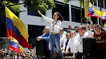 María Corina Machado, líder da oposição venezuelana, impedida de se candidatar às últimas presidenciais