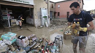 Alguns residentes da cidade de Faenza tinham acabado de reparar as suas casas depois das cheias devastadoras de 2023 quando as suas propriedades voltaram a ficar submersas esta semana. 