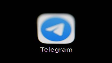 Telegram uygulamasının logosu, 17 Ekim 2022