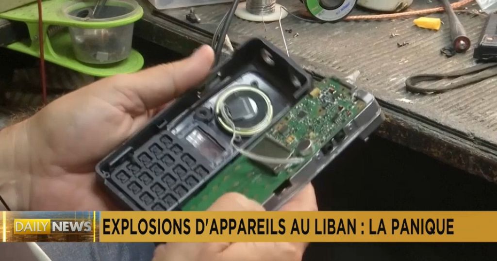 Pager explosions scare Lebanon phone users  | Africanews