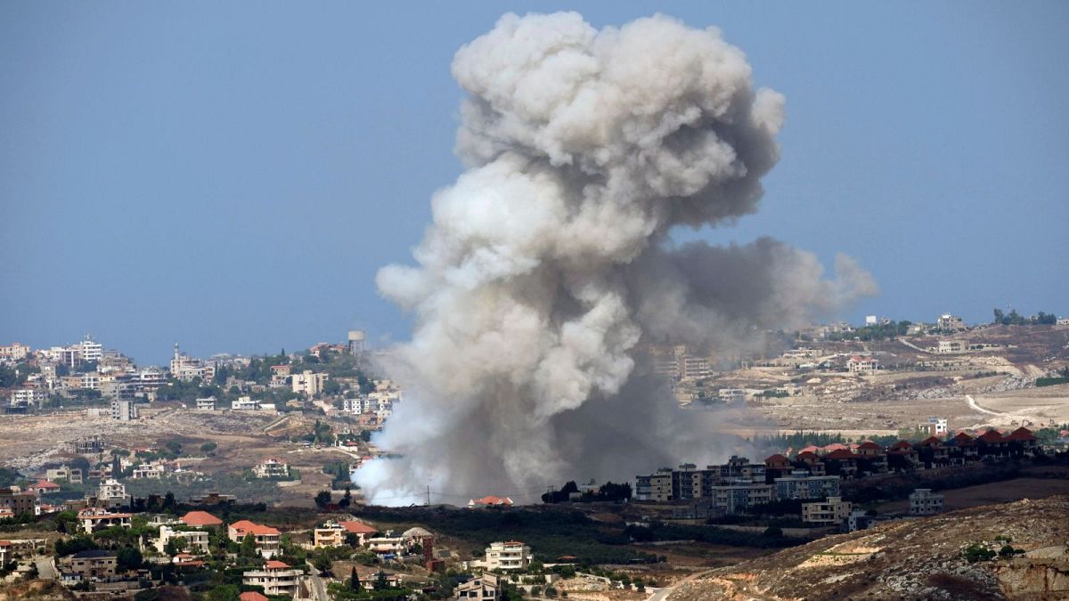 At least 100 killed and 400 injured in Israeli strikes on Lebanon, health ministry says