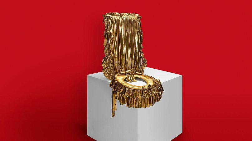 Pam Hogg’s toilet seat The Throne