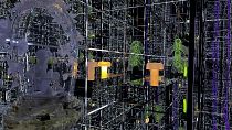 An installation by Czech group Designblok during Brussels Design September