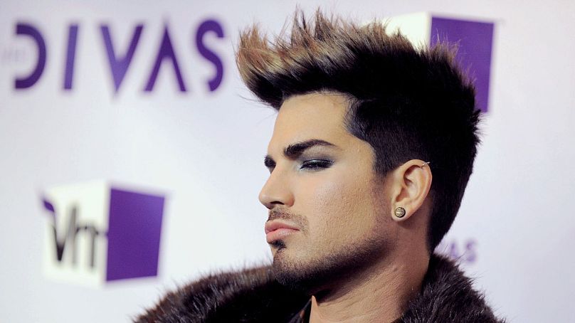 Frosted tips (pictured: Adam Lambert)