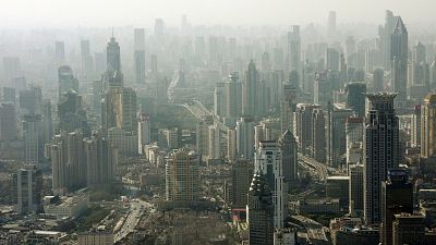 Shanghai's crowded skyline