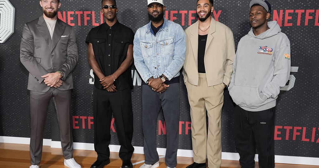 Lebron James premieres in Netflix series