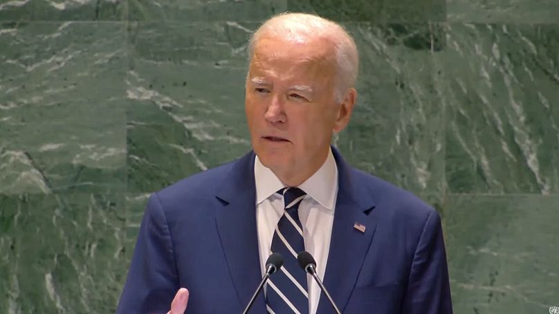 جو بایدن در مجمع عمومی سازمان ملل متحد