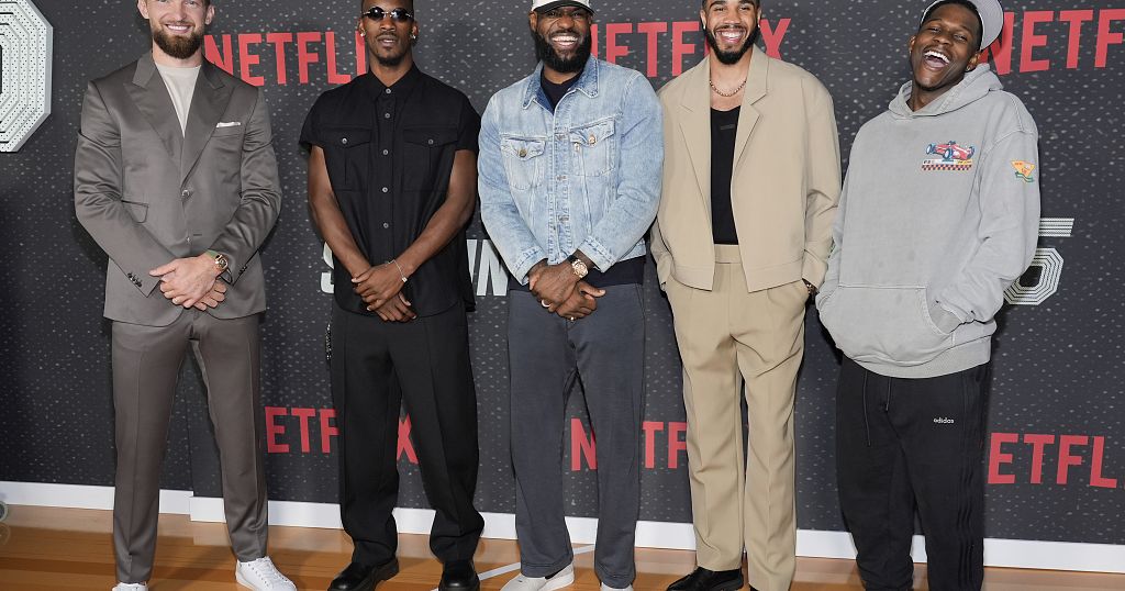 Basketball stars take to the red carpet for Netflix ‘Starting 5’ premiere