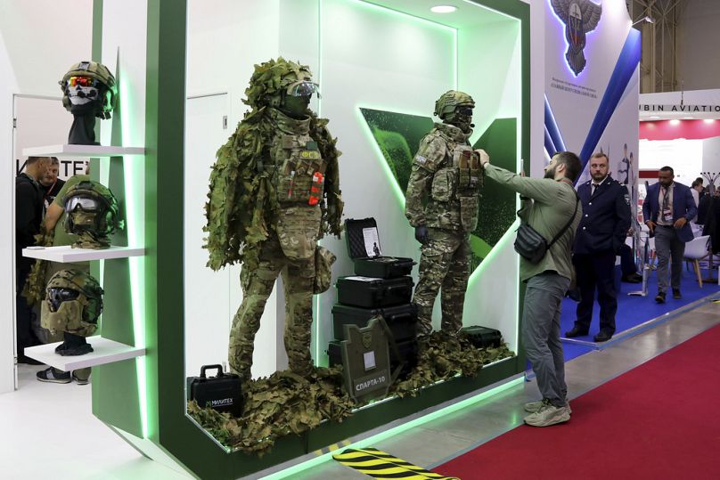 Az Army-24 katonai expo és kiállítás Moszkvában, 2024 augusztus 13. 