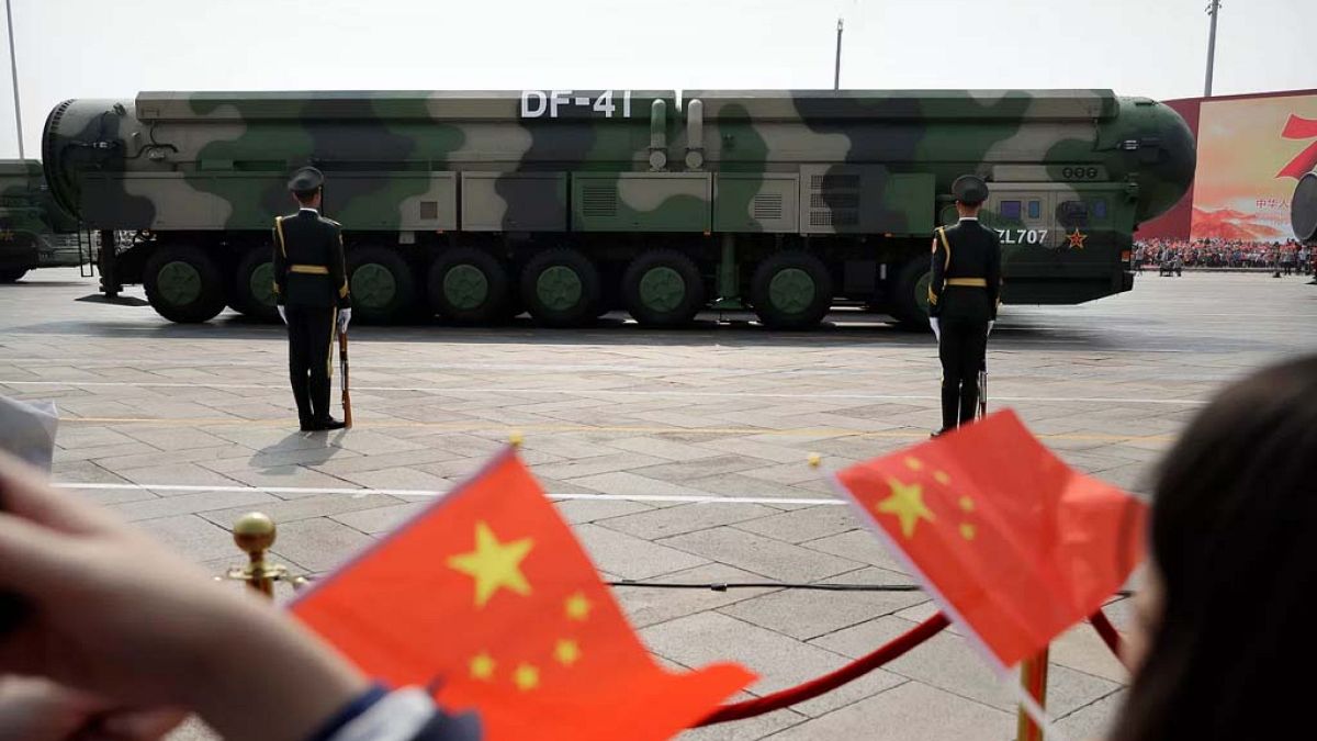 China tests intercontinental ballistic missile in the Pacific amid rising tensions with the United States