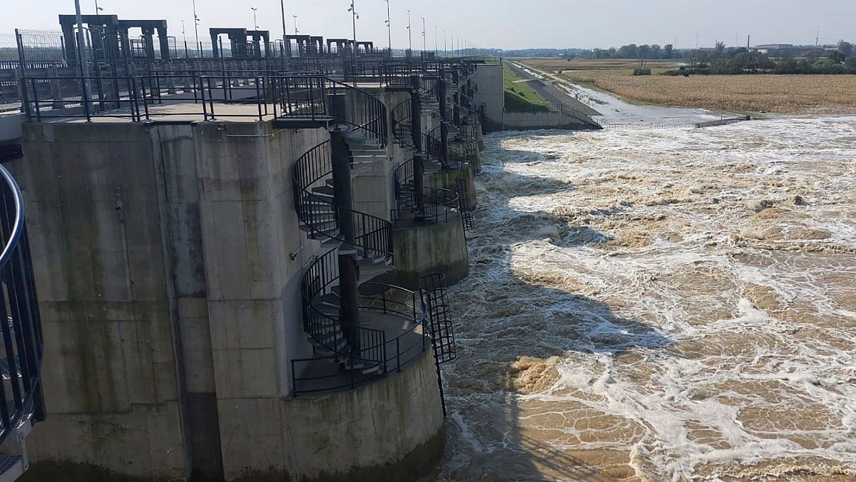 ‘National Hero’: Locals praise for Polish reservoir that spared two cities from Storm Boris flooding