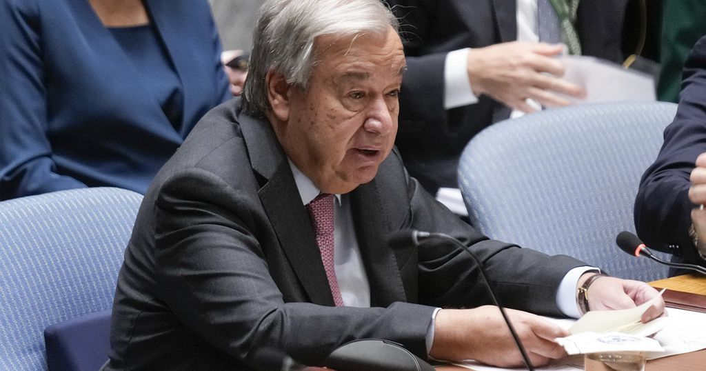 Guterres urges G20 leaders to tackle inequality, hunger and the climate crisis