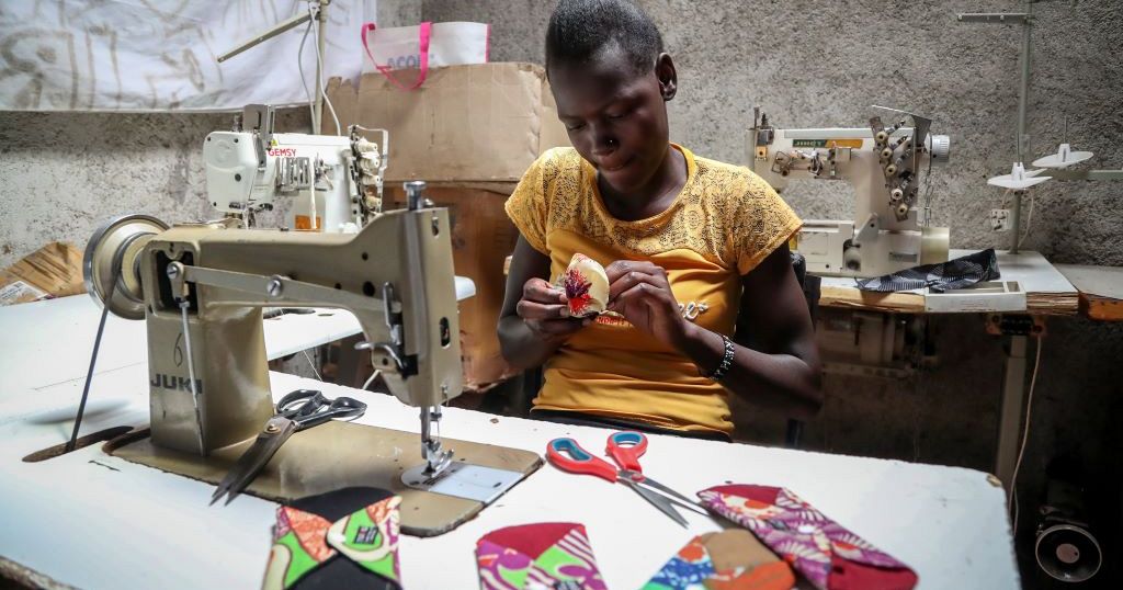 Kenya: Meet Mombasa disabled women who earn a living sewing reusable sanitary pads