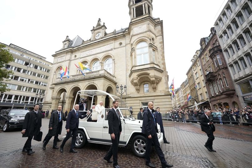 Papa Francesco in Lussemburgo
