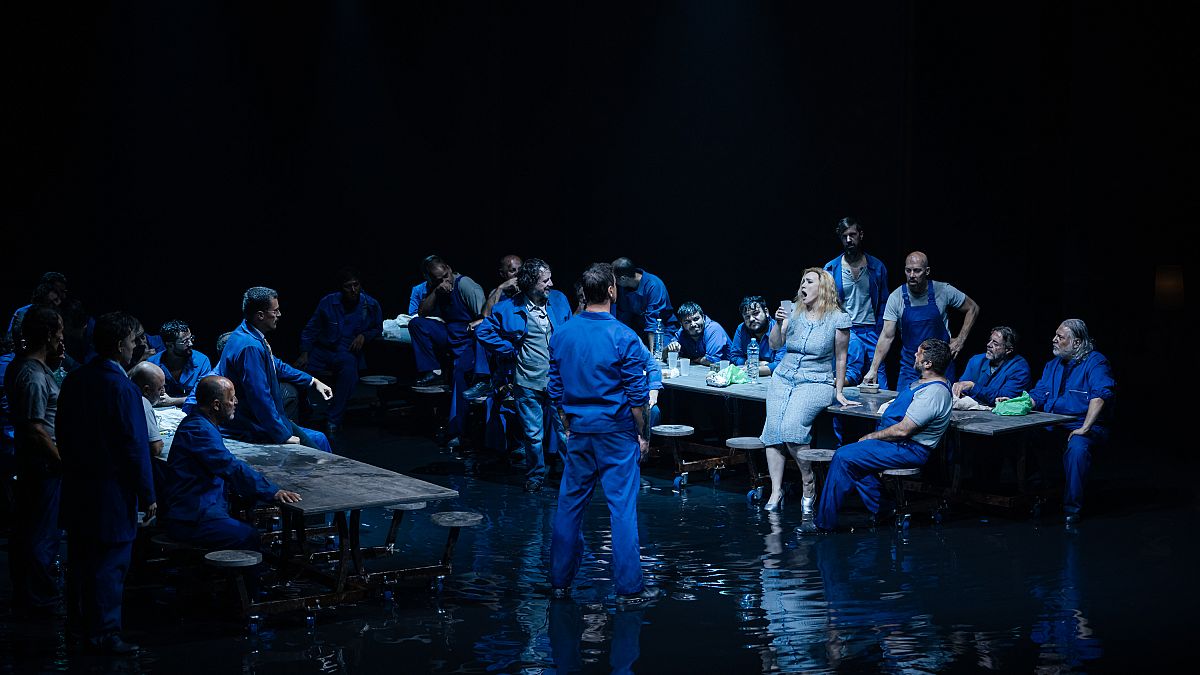 Sex, murder, and a flooded stage: Bold new production of Lady Macbeth of Mtsensk stuns in Barcelona