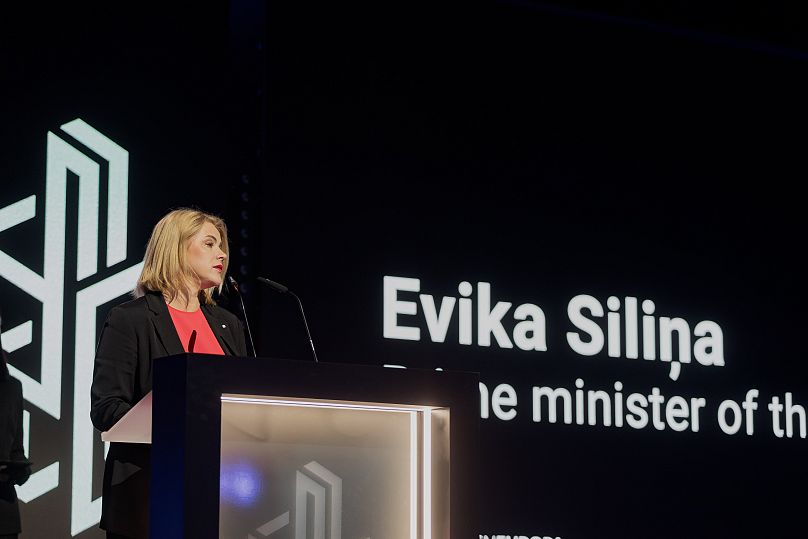  Latvian Prime Minister Evika Siliņa