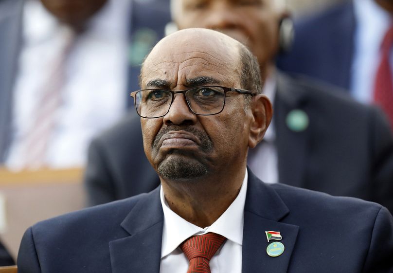 الرئيس السوداني عمر البشير يحضر حفل تنصيب الرئيس التركي رجب طيب أردوغان في القصر الرئاسي في أنقرة بتركيا 9 يوليو 