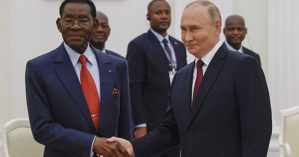 Equatorial Guinea’s president visits Russia for diplomatic talks