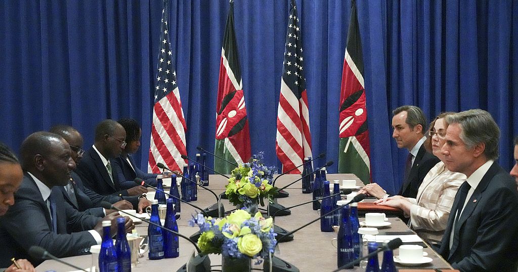 Kenya’s President meets U.S. Secretary of State Antony Blinken in New York