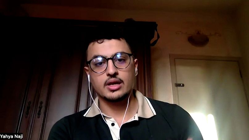 Yahya Naji, qui vit au Liban et veut fuir le pays. 