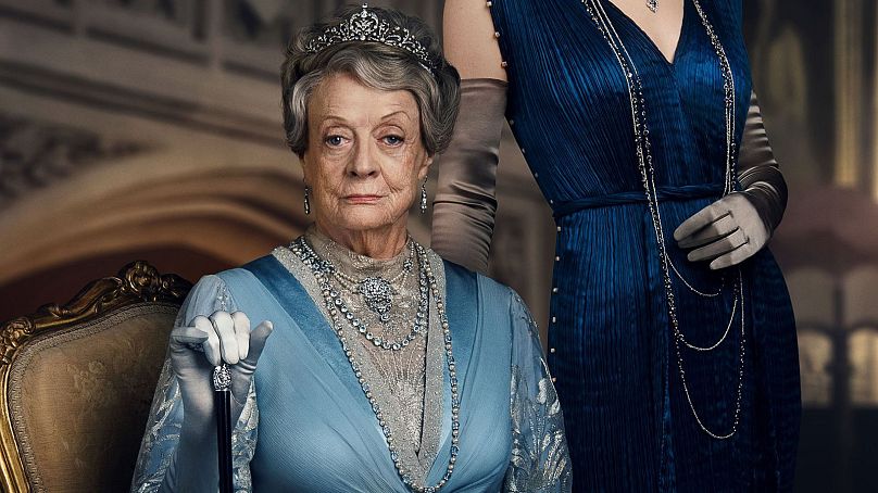 Maggie Smith as Violet Crawley in the Downton Abbey movie (2019)