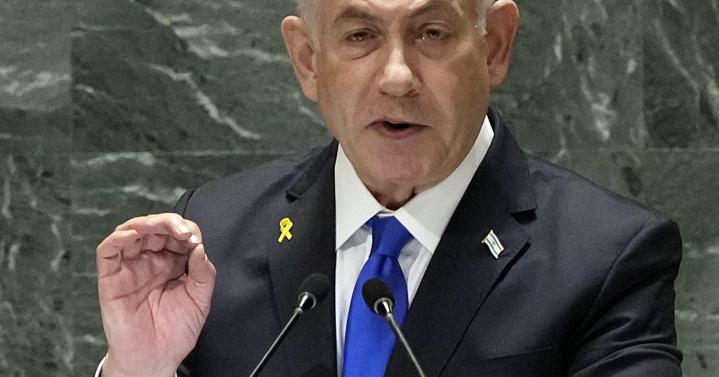 Netanyahu slams Iran at UN General Assembly, as Israel continues to exchange fire with Hezbollah